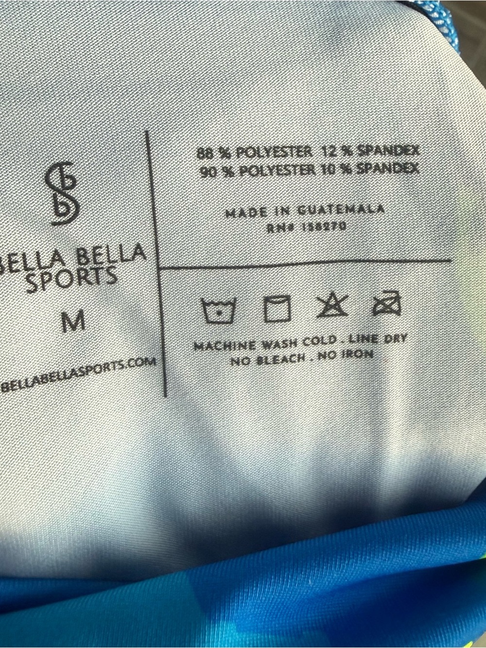 Bella Bella Sports Pickleball Kick Pleat Skort Grasshopper Print NWT M - Picture 13 of 14